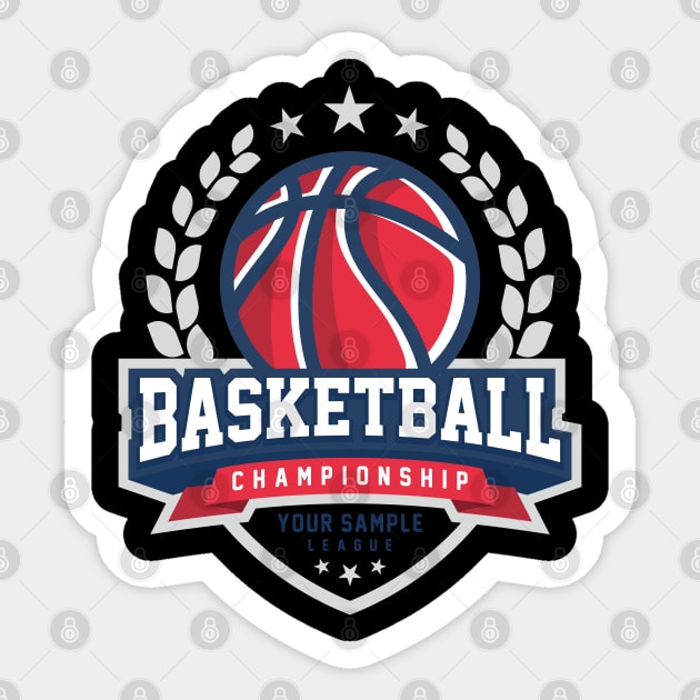 CHAMPIONSHIP-V2 Sticker by TEENIE DESIGN